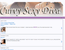 Tablet Screenshot of curvysexydiva.blogspot.com
