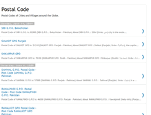 Tablet Screenshot of post-codes.blogspot.com