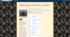 Desktop Screenshot of alcoholcarretes.blogspot.com