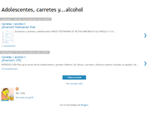 Tablet Screenshot of alcoholcarretes.blogspot.com