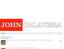 Tablet Screenshot of johncalaveracollective.blogspot.com