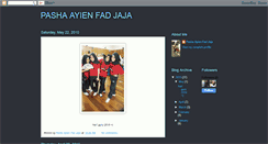 Desktop Screenshot of pashayienfadjaja.blogspot.com