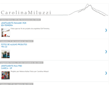 Tablet Screenshot of carolinamiluzzi.blogspot.com
