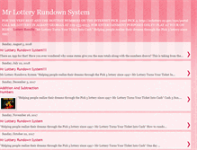 Tablet Screenshot of mrlottery15rundownsystem.blogspot.com