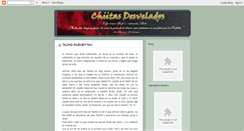 Desktop Screenshot of chiitasdesvelados.blogspot.com