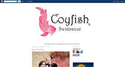 Desktop Screenshot of coyfishswimwear.blogspot.com