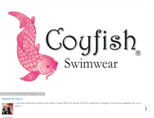 Tablet Screenshot of coyfishswimwear.blogspot.com