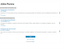 Tablet Screenshot of elregionaldepiura.blogspot.com