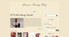 Desktop Screenshot of laourasbeautyblog.blogspot.com