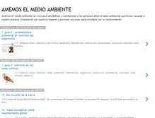 Tablet Screenshot of amemoselmedioambiente.blogspot.com