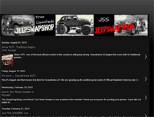 Tablet Screenshot of jeepswapshop.blogspot.com