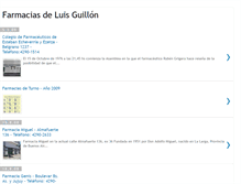 Tablet Screenshot of farmaciasluisguillon.blogspot.com