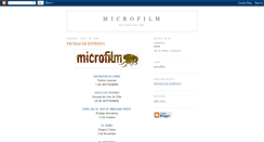 Desktop Screenshot of microcine.blogspot.com