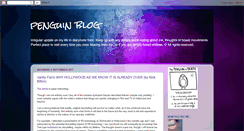 Desktop Screenshot of penguinyz.blogspot.com