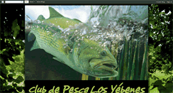 Desktop Screenshot of clubpescayebenes.blogspot.com