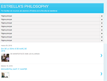Tablet Screenshot of estrellafilosofia.blogspot.com