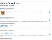 Tablet Screenshot of photos2canvas2u.blogspot.com