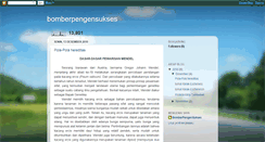 Desktop Screenshot of bomberpengensukses.blogspot.com