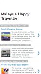 Mobile Screenshot of malaysiahappytraveller.blogspot.com