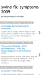 Mobile Screenshot of flu-symptoms-2009.blogspot.com