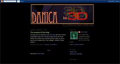 Desktop Screenshot of danicain3d.blogspot.com