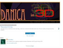 Tablet Screenshot of danicain3d.blogspot.com