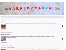 Tablet Screenshot of maarnietvangrijs.blogspot.com