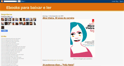 Desktop Screenshot of ebooksparabaixareler.blogspot.com