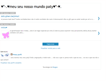 Tablet Screenshot of meuseunossomundopaty.blogspot.com
