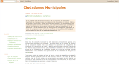 Desktop Screenshot of ciudadanos-municipales.blogspot.com