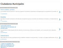 Tablet Screenshot of ciudadanos-municipales.blogspot.com