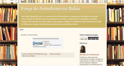 Desktop Screenshot of forcadojornalismonabahia.blogspot.com