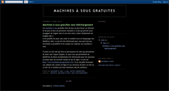 Desktop Screenshot of machines-a-sous-gratuites.blogspot.com