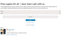 Tablet Screenshot of couponbox.blogspot.com