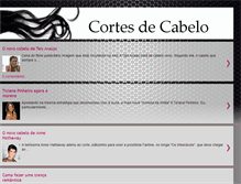 Tablet Screenshot of modelosdecortesdecabelo.blogspot.com