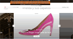 Desktop Screenshot of imeldaysuszapatos.blogspot.com