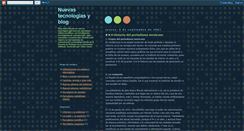 Desktop Screenshot of nutecnologias.blogspot.com