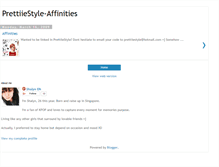 Tablet Screenshot of prettiiestyle-affinities.blogspot.com