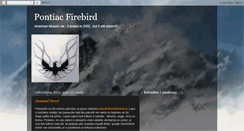 Desktop Screenshot of pontiacfirebirdclub.blogspot.com