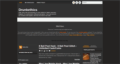 Desktop Screenshot of drunkethics.blogspot.com