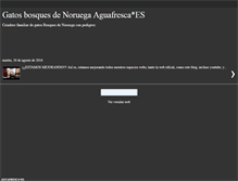 Tablet Screenshot of bosqueaguafresca.blogspot.com