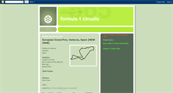 Desktop Screenshot of f1circuits.blogspot.com