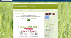 Desktop Screenshot of mywellnesscounts.blogspot.com