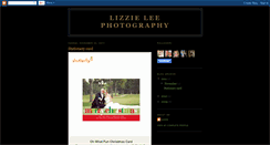 Desktop Screenshot of lizzieleephotography.blogspot.com