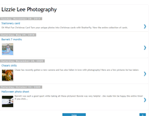 Tablet Screenshot of lizzieleephotography.blogspot.com