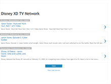 Tablet Screenshot of disney-xd-tv.blogspot.com