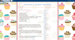 Desktop Screenshot of friendandfamilyrecipes.blogspot.com