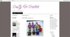 Desktop Screenshot of crazyforcrochet.blogspot.com