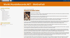 Desktop Screenshot of mundorecord.blogspot.com
