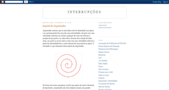 Desktop Screenshot of interrupto.blogspot.com